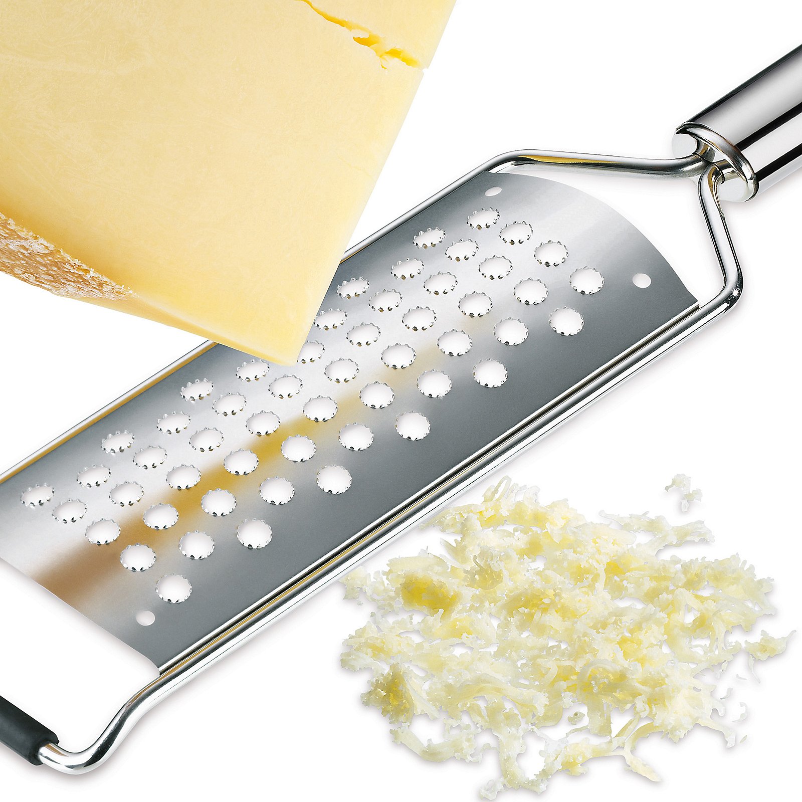 Kela Kronenreibe Rondo RONDO in Silber Glänzend, Utensil für die Küche, Reibe