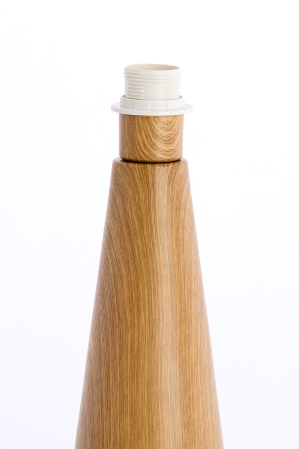 Light & Living Lampenfuß DINAN in Farbe natur, holzfarben, Flasche
