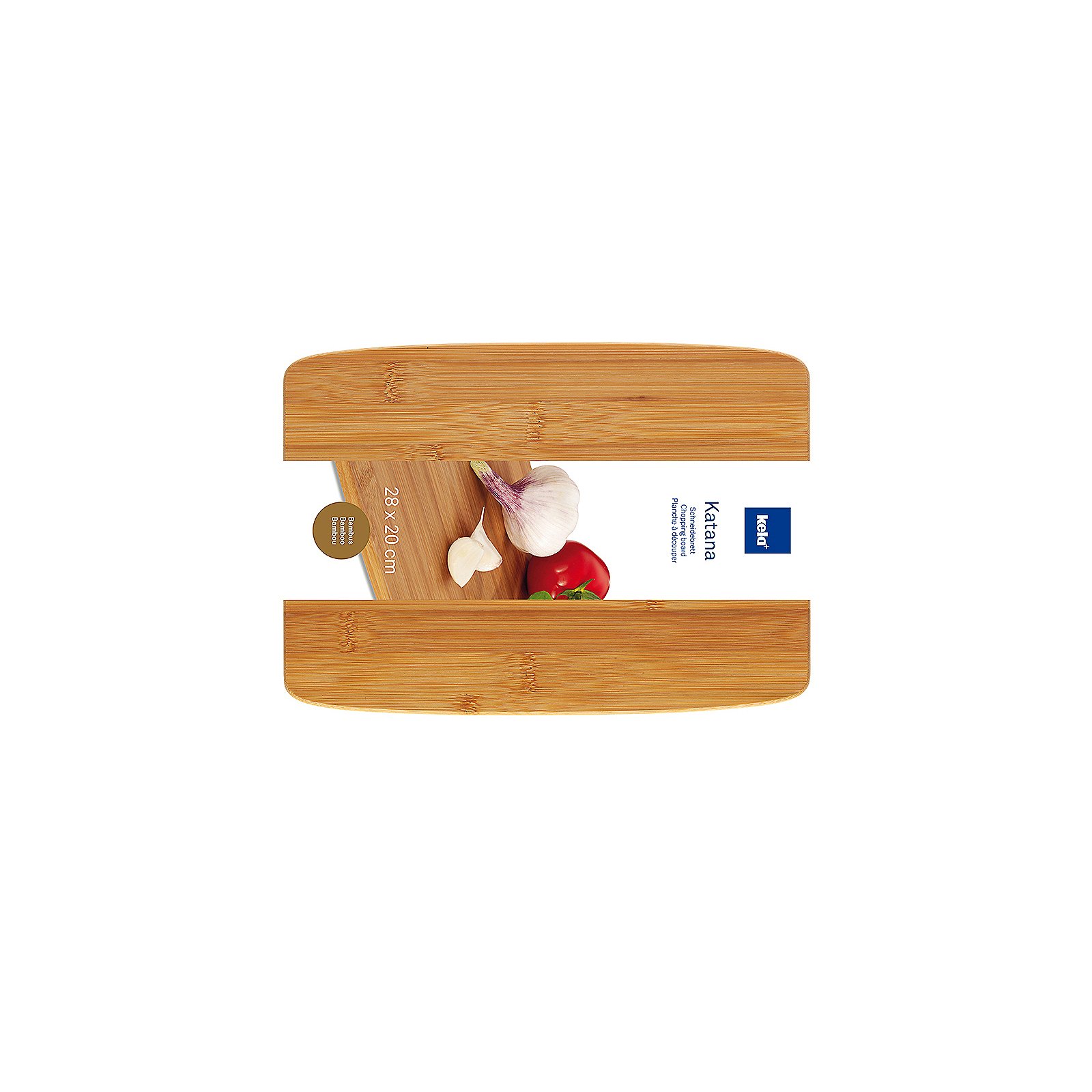 Kela Schneidebrett KATANA in Farbe Bambus, Holz