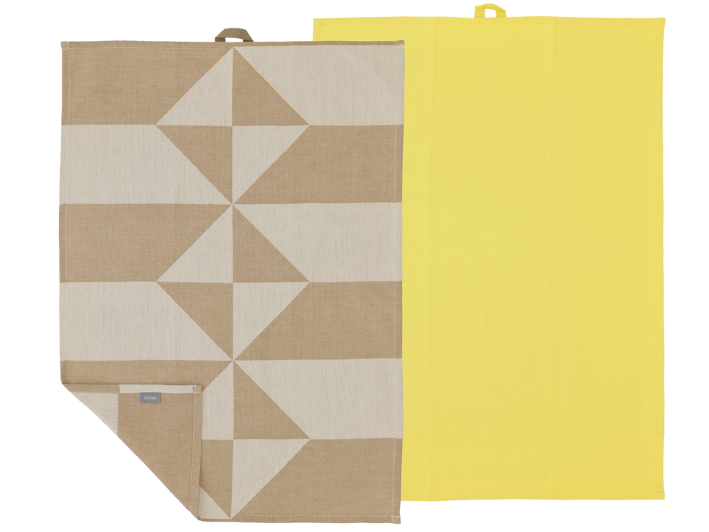 F&H Geschirrtuch  TWIST in Farbe Braun