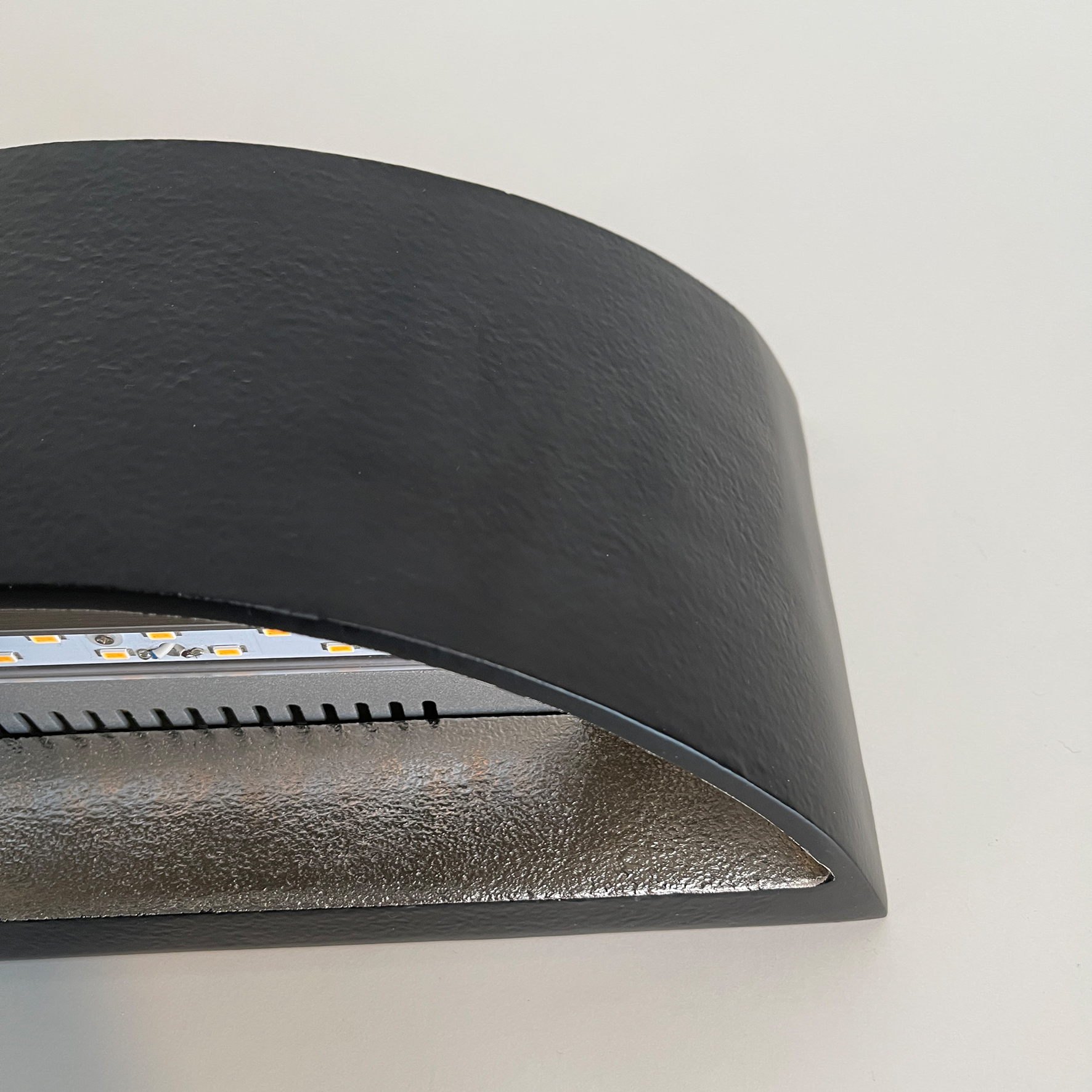 Fischer & Honsel LED-Wandleuchte ARLES in Metall schwarz antik/Deko schwarz antik