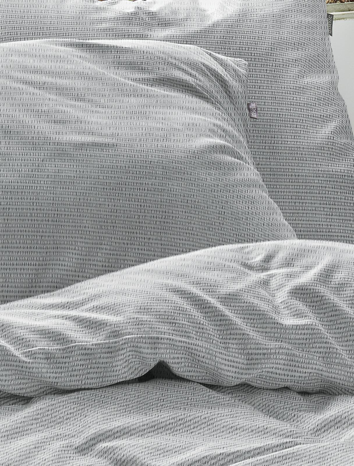 Irisette Bettwäsche EASY ca. 155x220 cm in Farbe silber