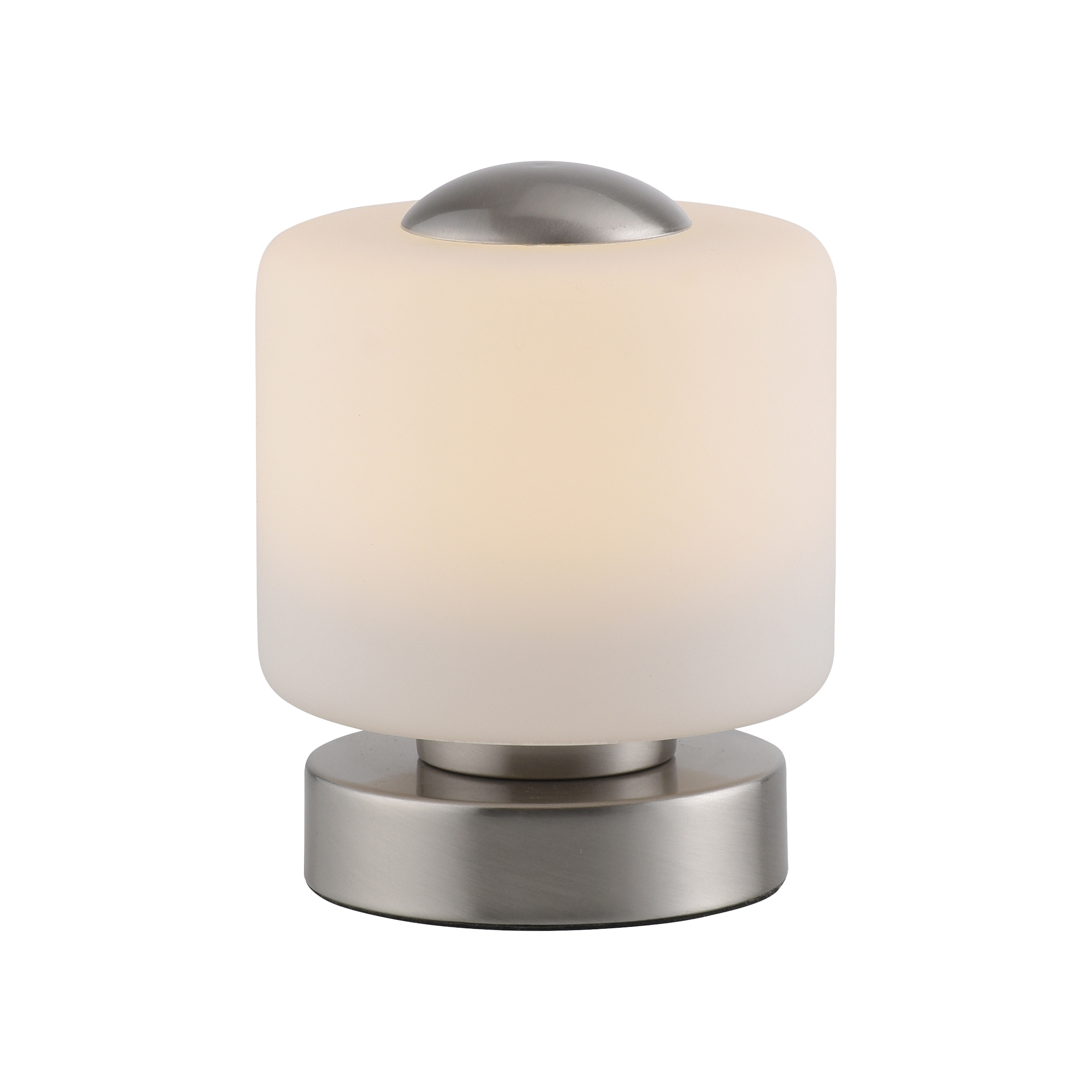 Paul Neuhaus LED-Tischleuchte BOTA 1-flammig in Farbe stahl, Lampe, Tischlampe