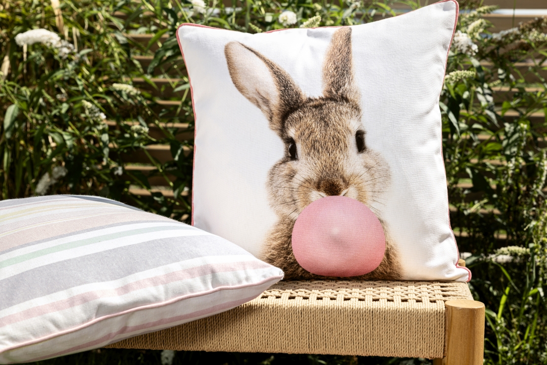 Magma Heimtex Kissenhülle RABBIT ca. 45x45cm in Farbe Meister Lampe