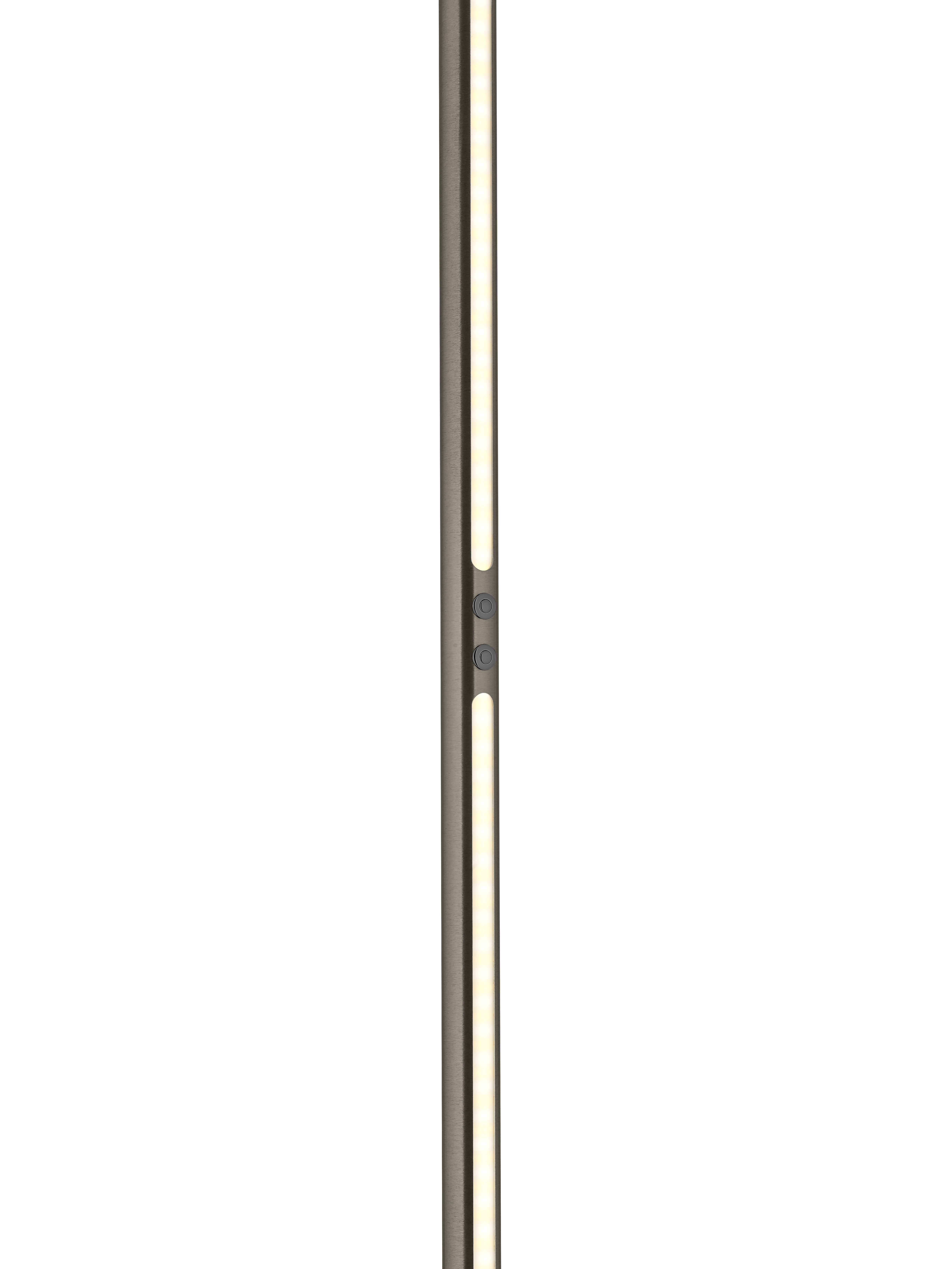 B-Leuchten LED-Stehleuchte  Durchmesser ca. 48cm, Höhe ca. 180cm in Bronze eloxiert, Schwert, Waffe