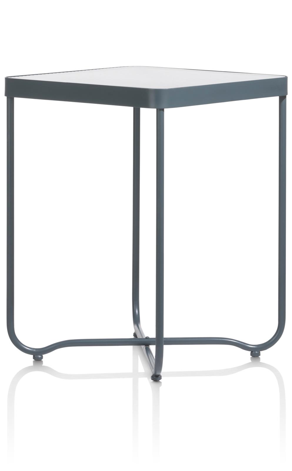 Coco Maison Ezra Beistelltisch 47771-ANT, ca. 45 x 60 x 45 cm in anthrazit