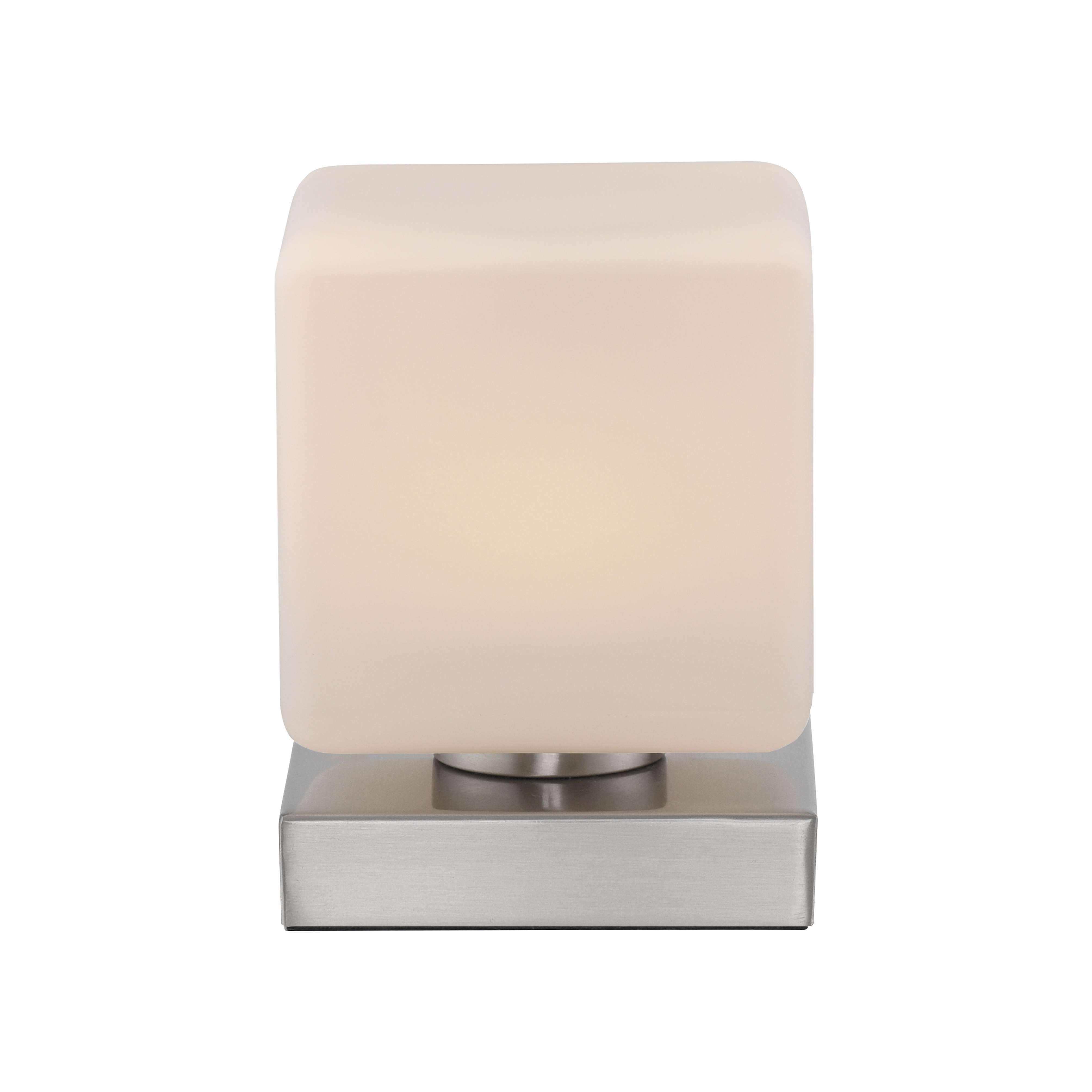 Paul Neuhaus LED-Tischleuchte DADOA 1-flammig in Farbe stahl, Lampe, Tischlampe