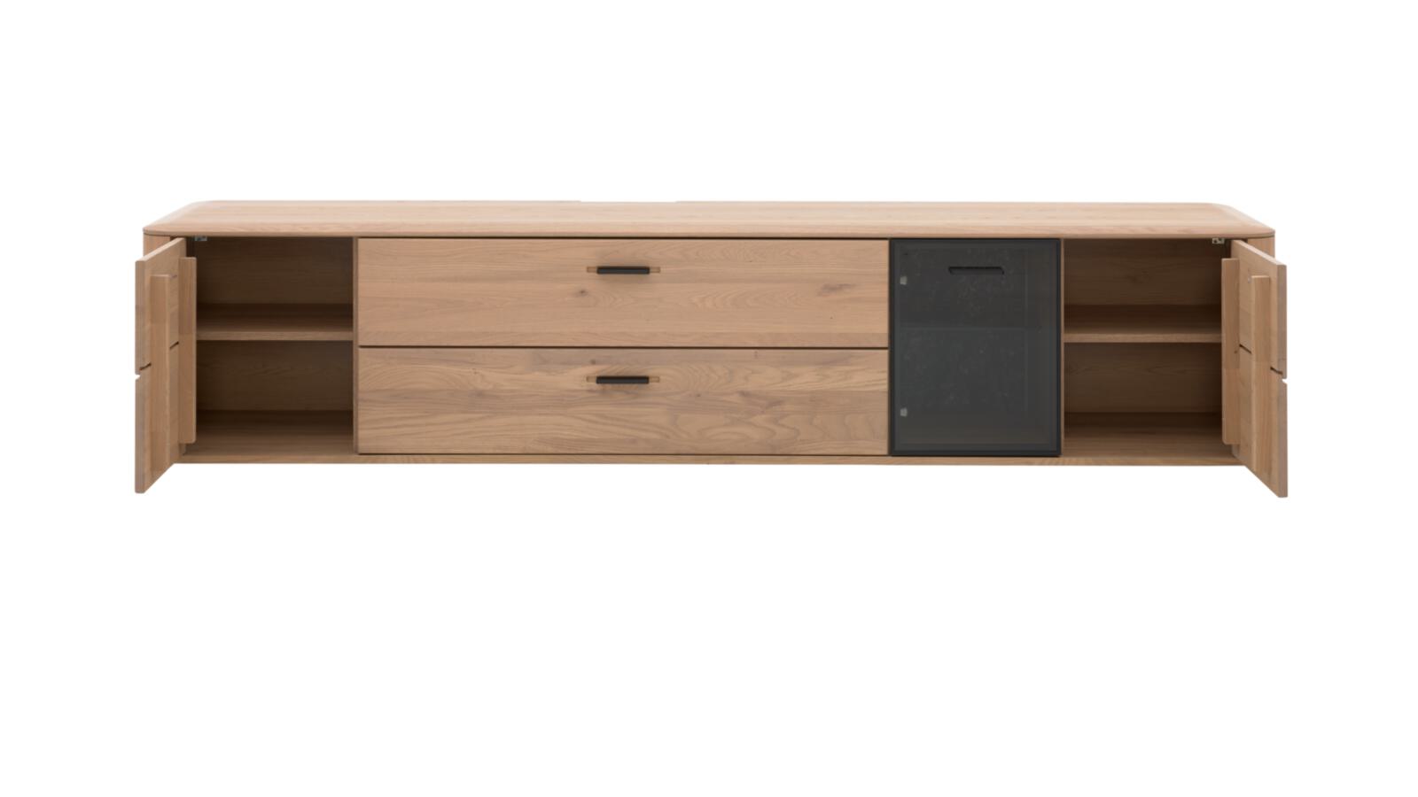 Interliving Wohnkombination IL2029 ca. B295 H205 T45 cm in Wildeiche massiv