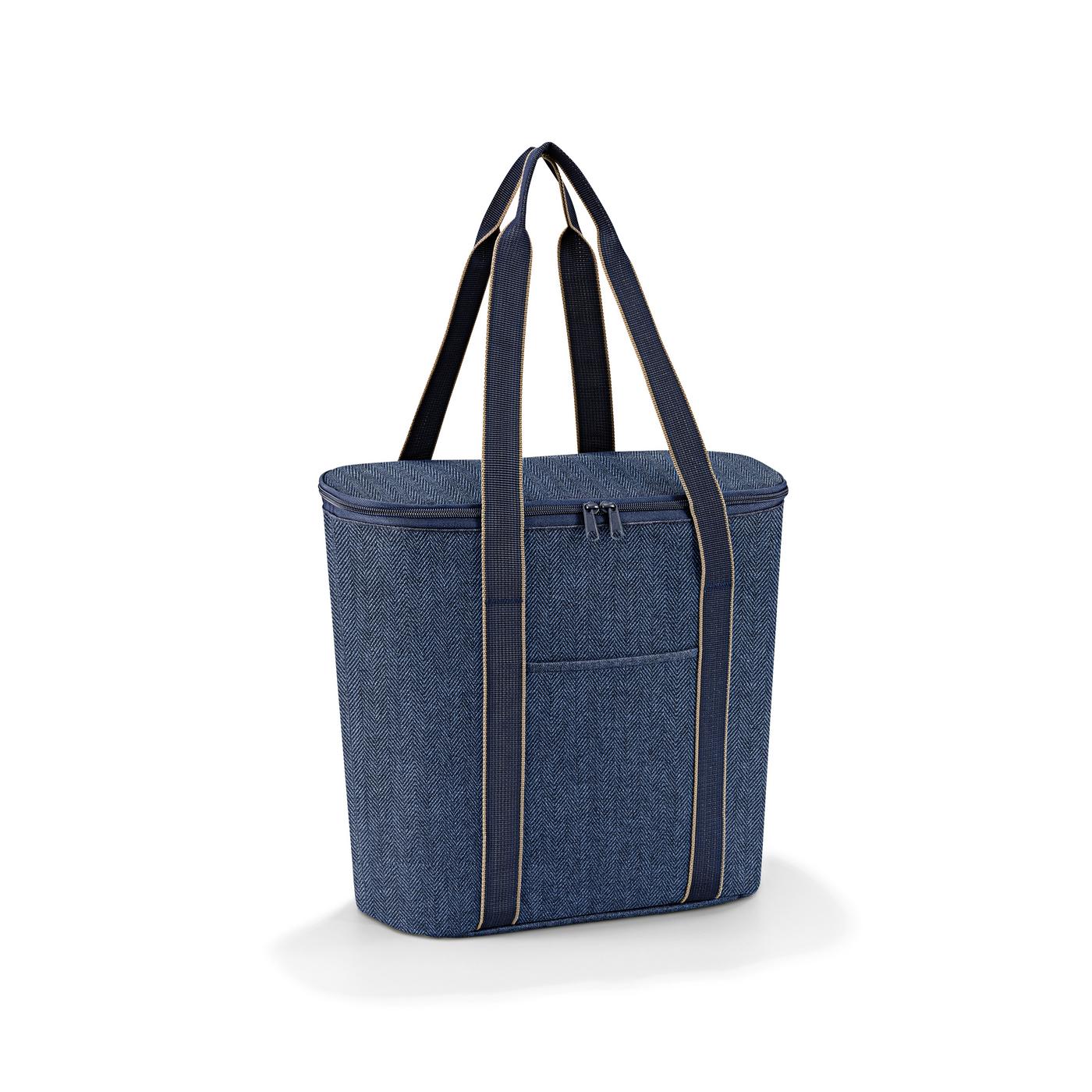 Reisenthel THERMOSHOPPER in Farbe herringbone dark blue, Tasche, Tragetasche, Zubehör, Handtasche