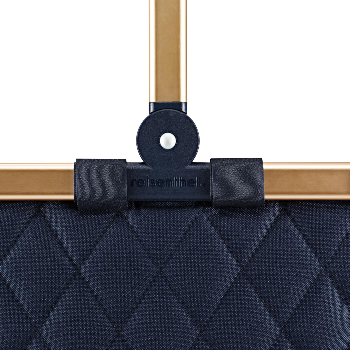 Reisenthel CARRYBAG in Farbe frame rhombus midnight gold, Zubehor, Tasche, Handtasche, Geldbörse