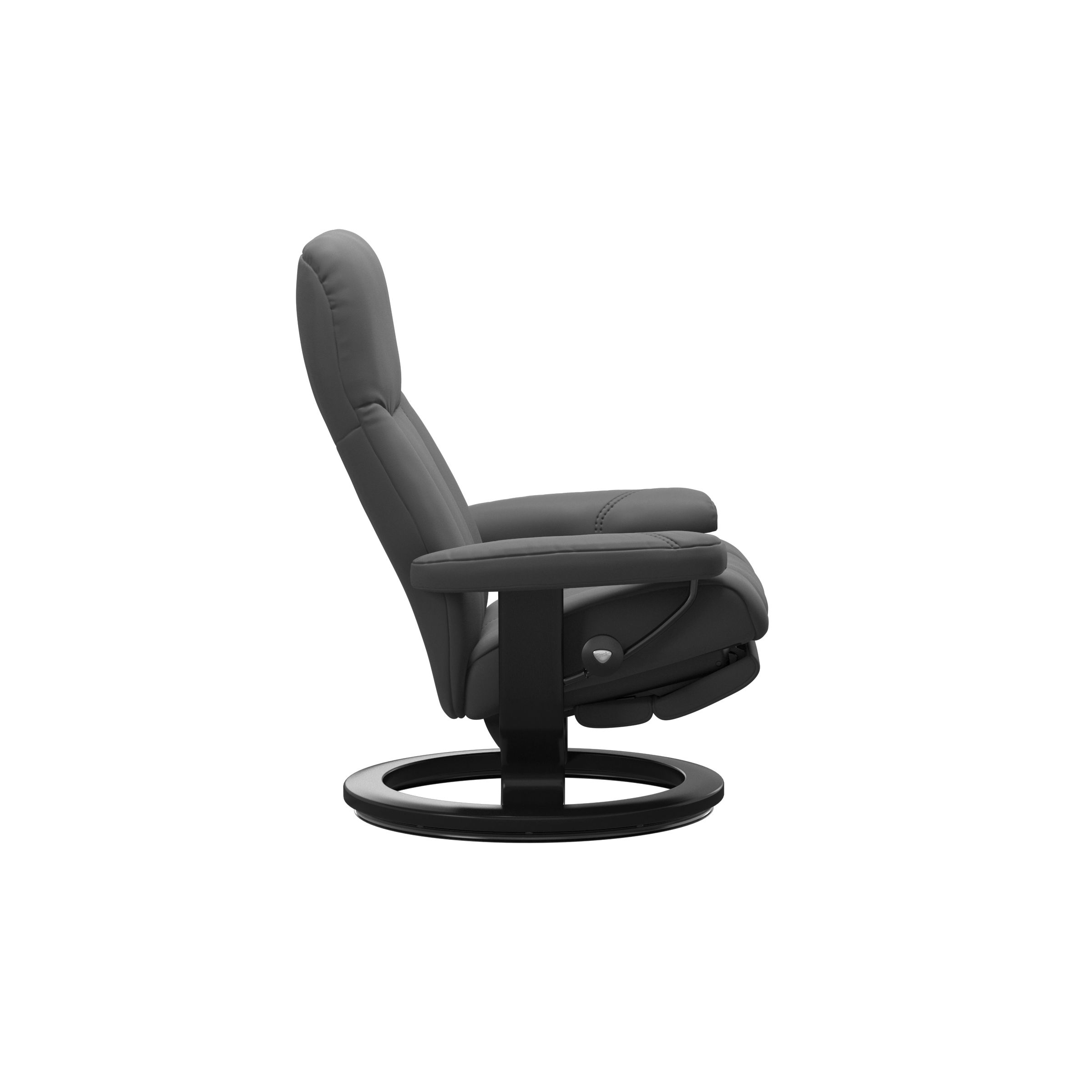 Stressless Sessel CONSUL CLASSIC POWER (L) in Leder Batick grey