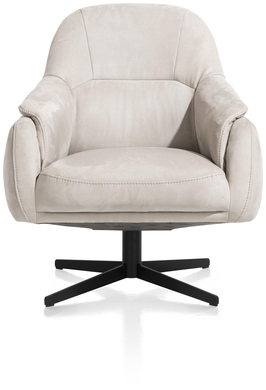 Henders & Hazel Sessel Asti ca. 74x87x81cm in Stoff Avicci creme