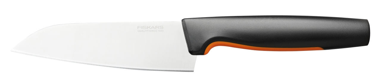 Fiskars Kochmesser klein FUNCTIONAL FORM 30cm in Farbe Black/Orange