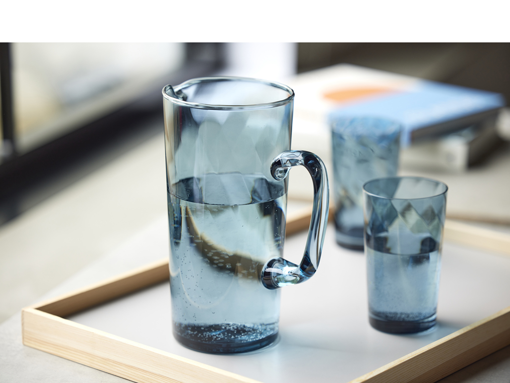 F&H Kanne  VIENNA 0,0019 Liter in Farbe Blau