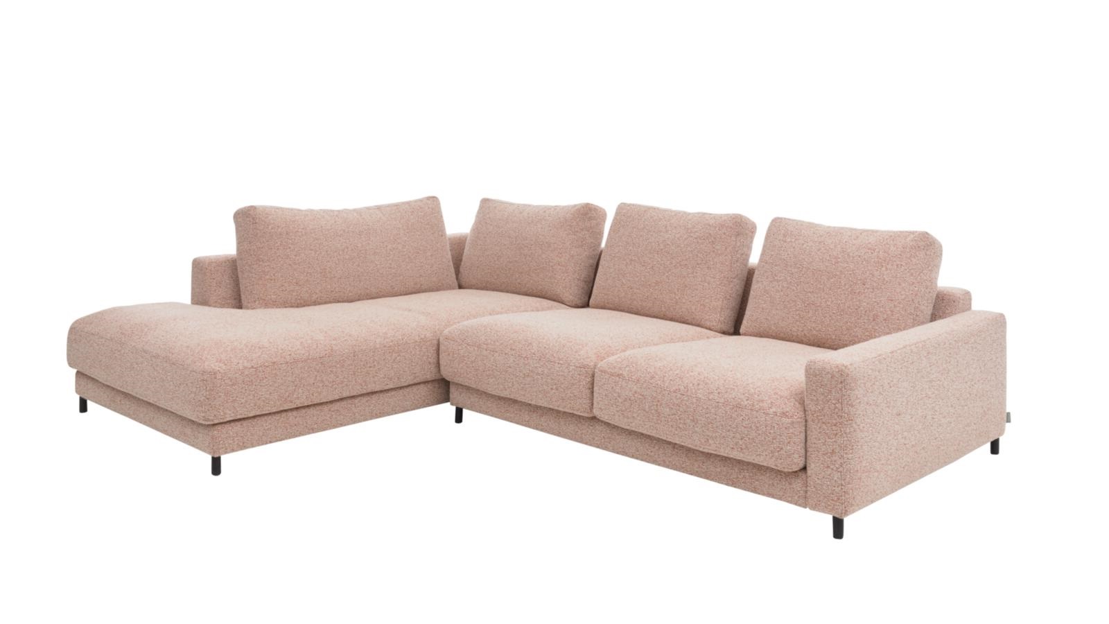 Polsterecke NO. 4103 ca. 223x302cm in Stoff Donna rusty melange