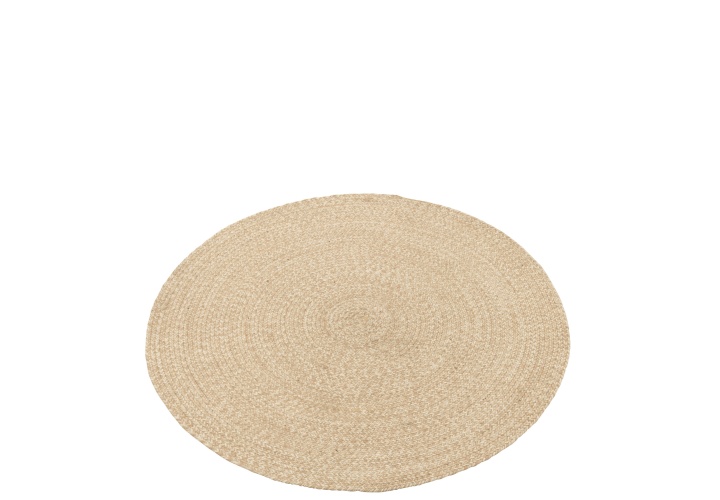 Teppich in Naturell, Polyester, Dekoration für Zuhause, Teppich