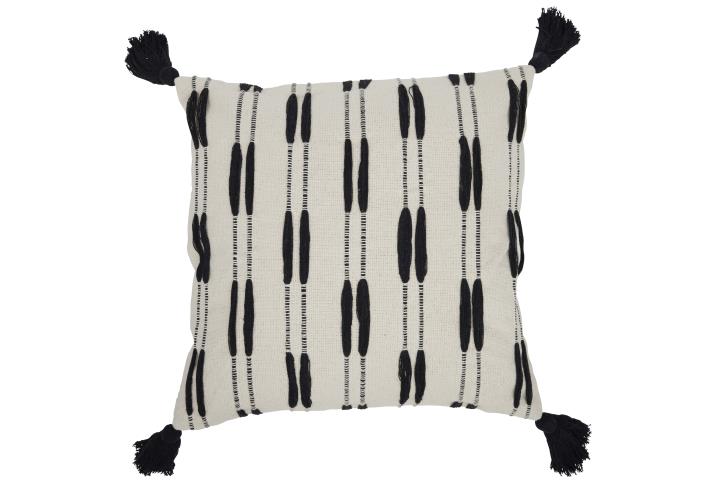 Roomio Kissenhülle NO. 9409 in Farbe schwarz, beige, Kissen, Dekoration für Zuhause