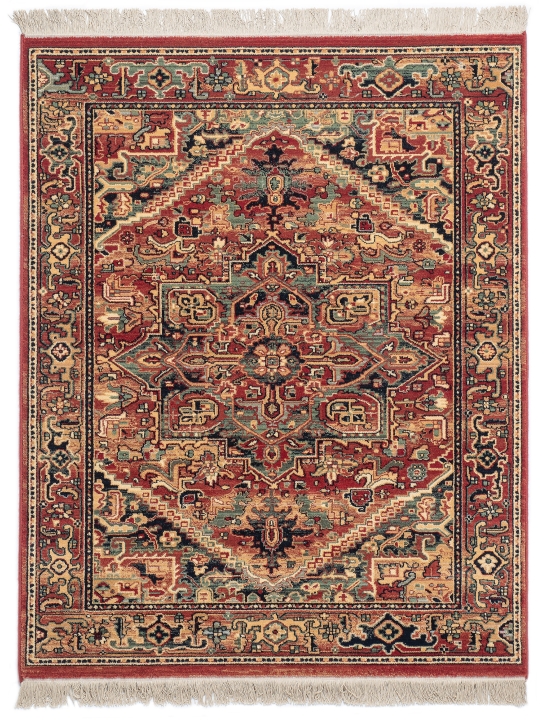 Theo Keller Teppich Saharna ca. 160x230cm in Farbe Red Multi