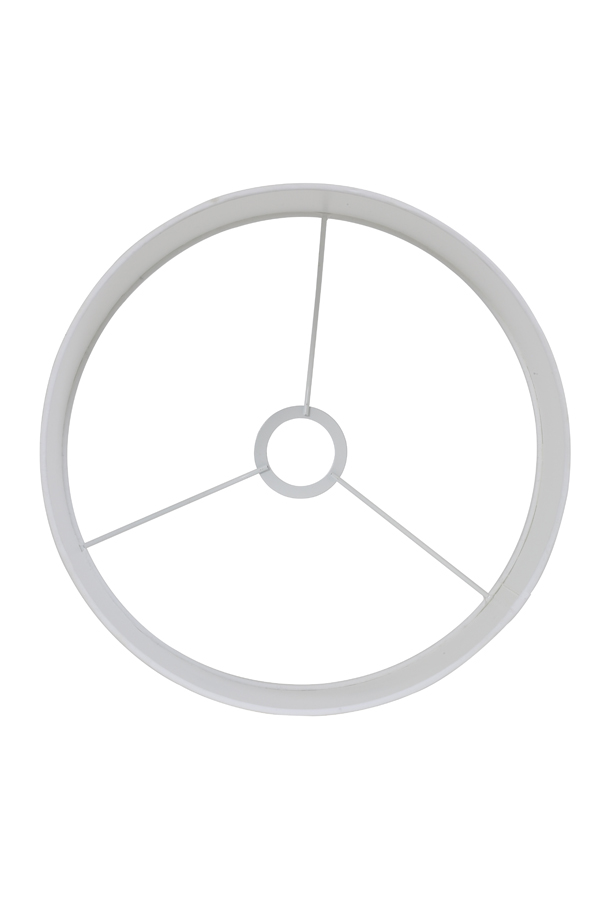 Light & Living Lampenschirm POLYCOTTON in Farbe weiß