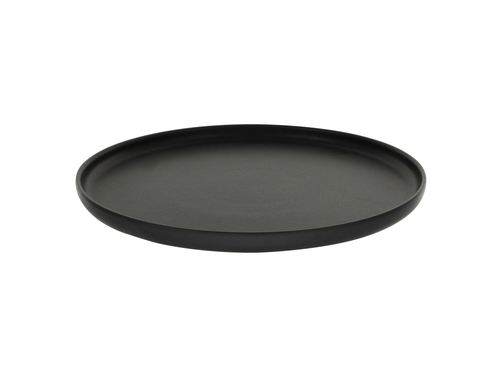 CreaTable Gourmetplatte Uno in Farbe Schwarz matt