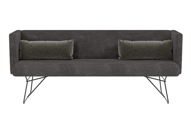 Musterring Solobank MR 4010 / 4111 ca. B217 H85 T69 cm in Solobank 2,5-Sitzer, Couch, Mobiliar, Kissen, Dekoration für Zuhause