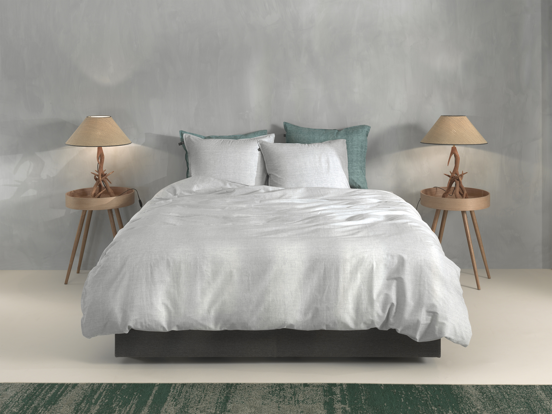Heckettlane Bettwäsche ca. 155x220cm in Farbe Dove-Grey