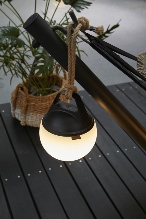 SACKit Akkubetriebene Lampe LIGHTS in Farbe schwarz/weiß
