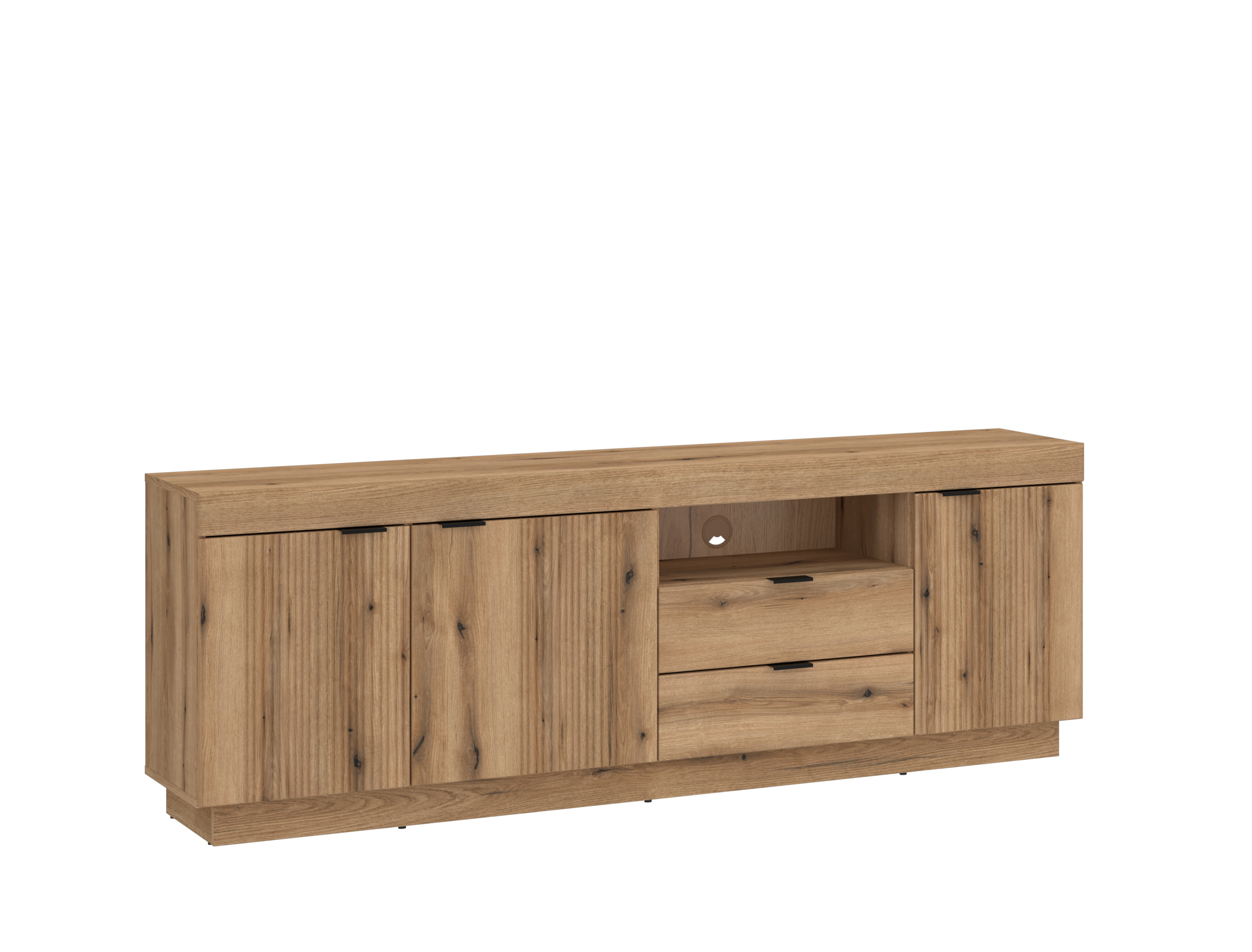 TV-Element Delamar ca.186x67x40cm in COast Evoke Eiche