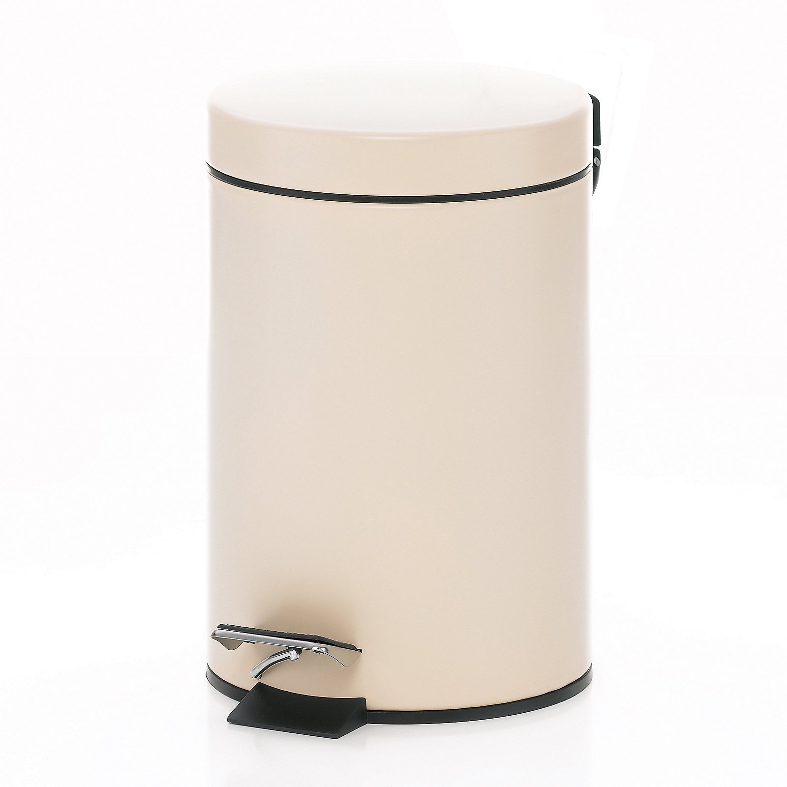 Kela Kosmetikeimer Monaco SABLE in Metall beige, Zinn, Kann, Mülleimer, Flasche, Shaker