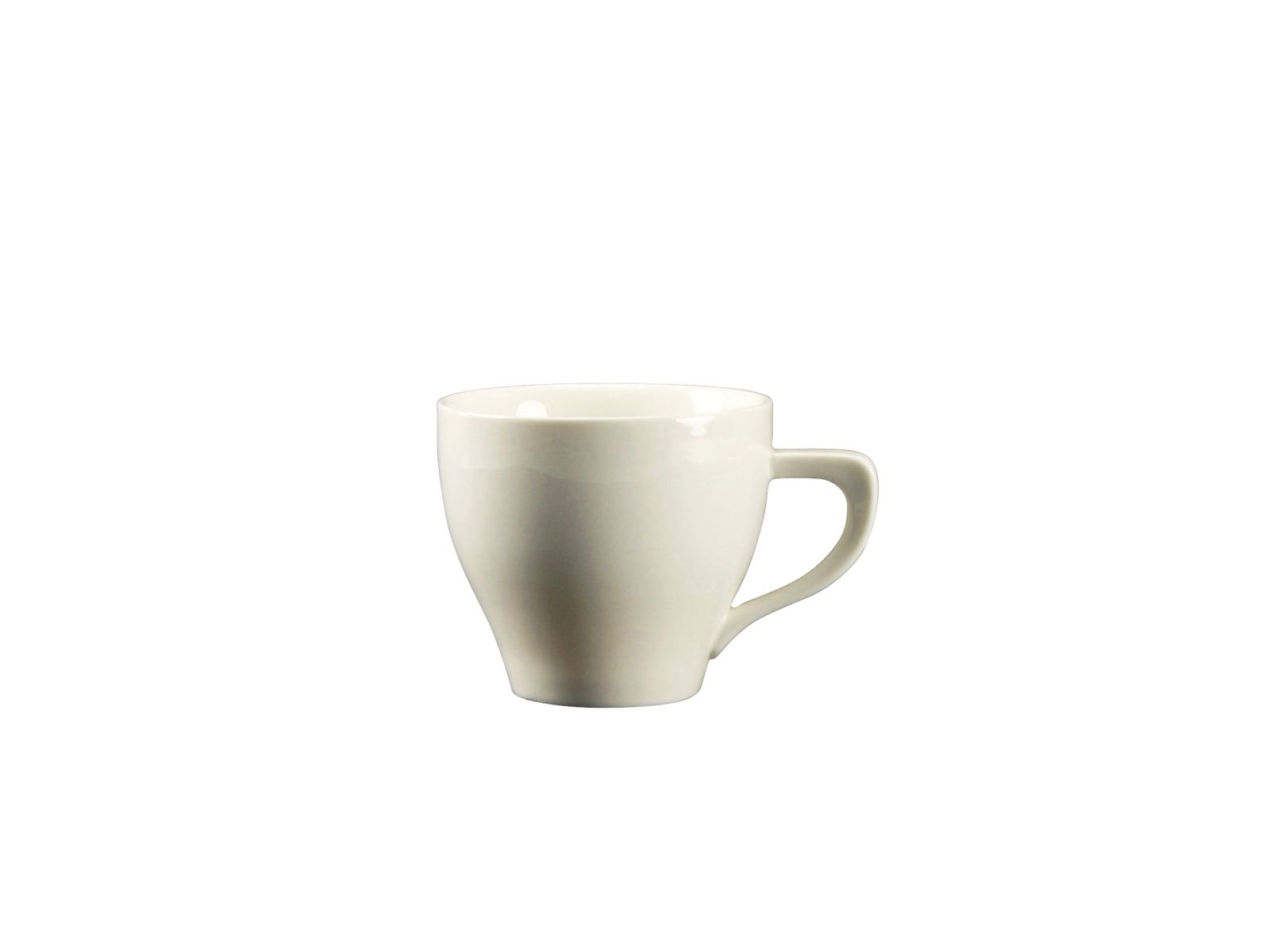 CreaTable Kaffeetasse Edition in Farbe Weiß glänzend