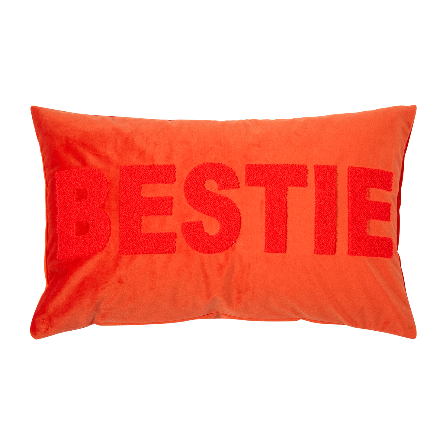 Pad Home Design Kissenhülle 30 x 50 cm BESTIE ca. 50x30 cm in rechteckig orange