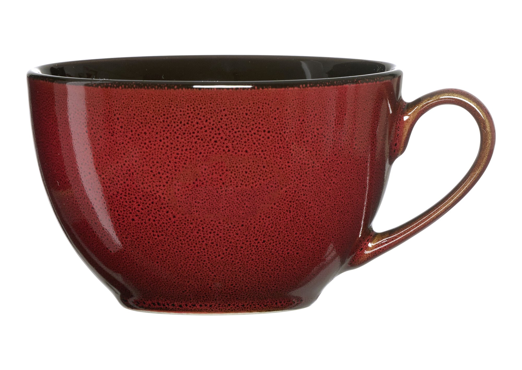 Ritzenhoff & Breker Obertasse 220ml GAMBIA aus Steinzeug rot