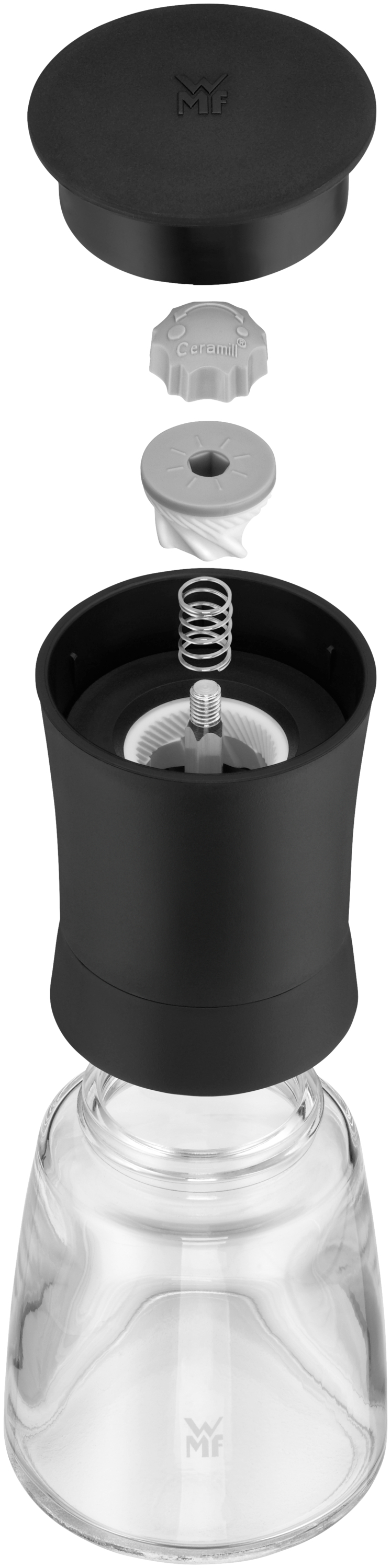 WMF Trend Gewürzmühle, Schwarz in schwarz