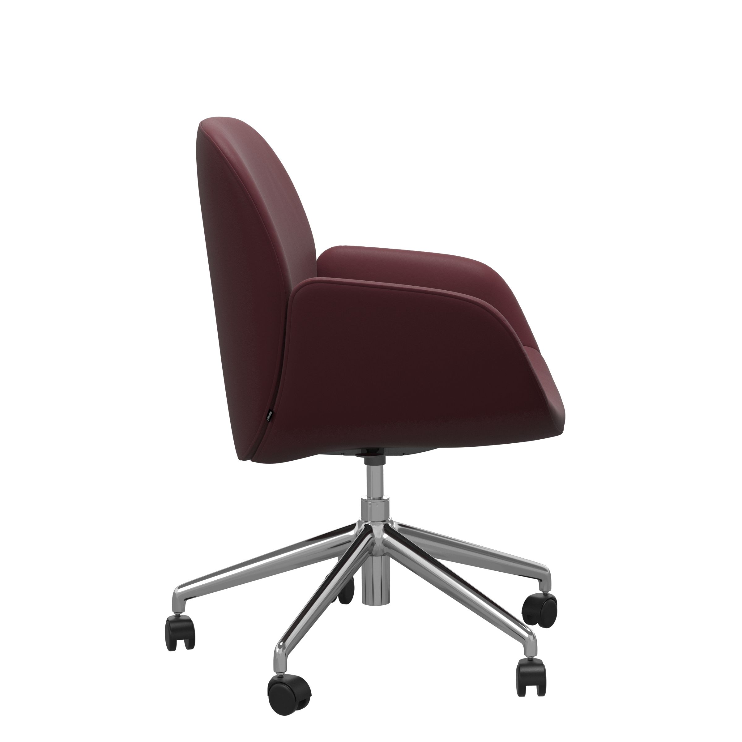 Stressless Home-Office Stuhl BAY in Leder Batick bordeaux