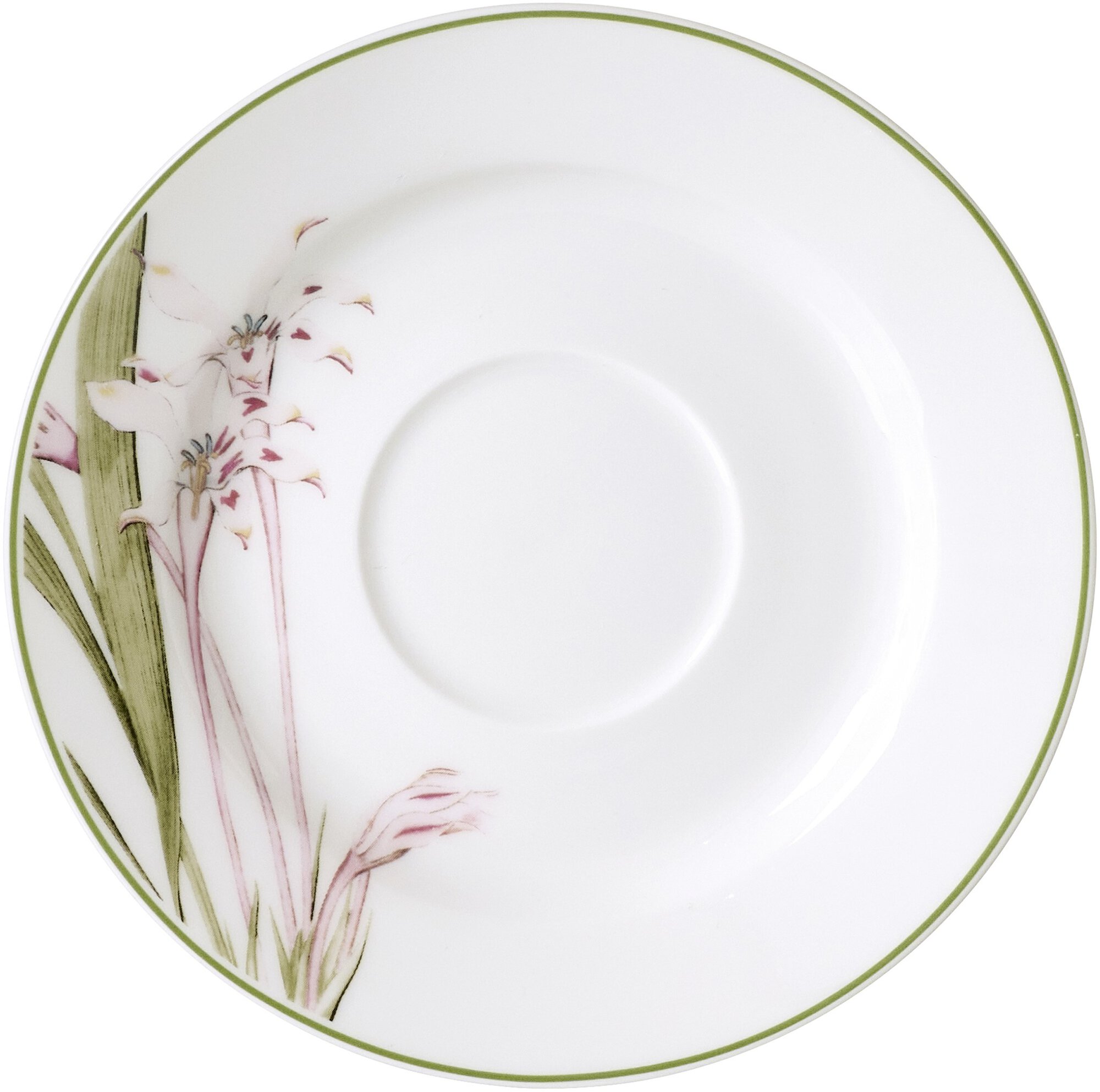 Ritzenhoff & Breker Untertasse 0cm FLORA aus Porzellan weiß/bunt