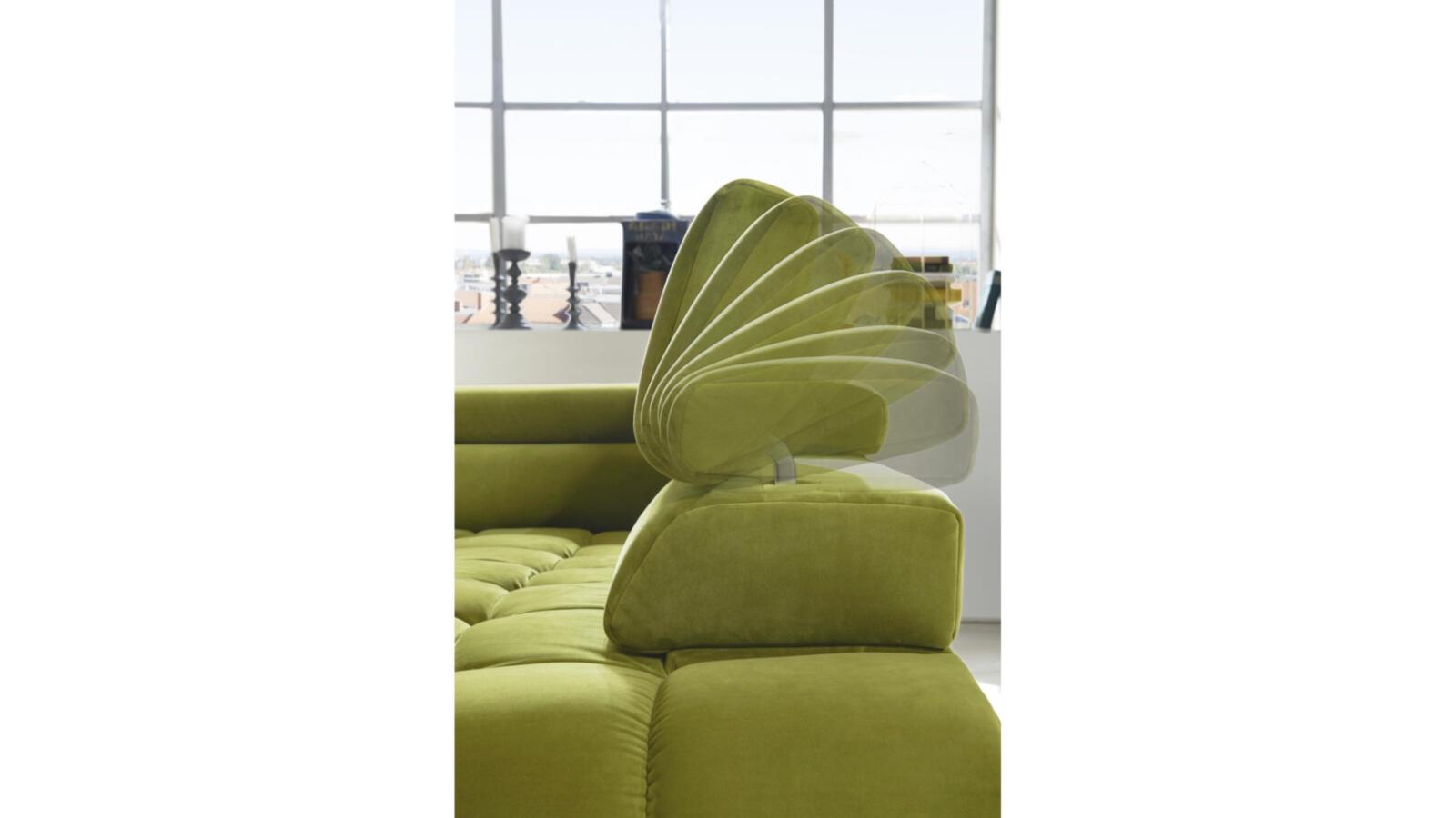 Polstereckgruppe VS-XP-MP1038 ca. 323x222cm in Stoff Salsa moos, Moebel, Kissen, Dekoration für Zuhause, Couch, Innenarchitektur