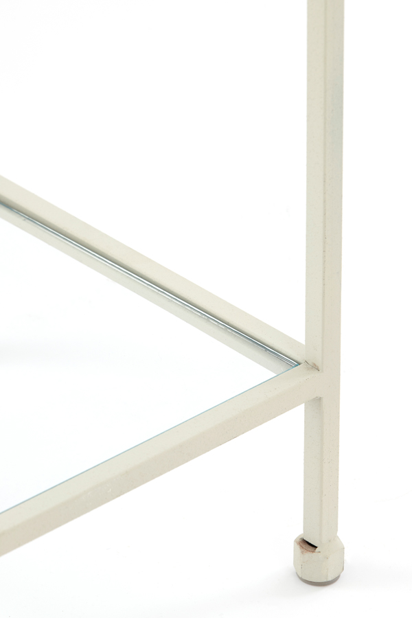 Light & Living Schrank AINO in Farbe klar, creme, Moebel, Tabelle, Weiße Tafel