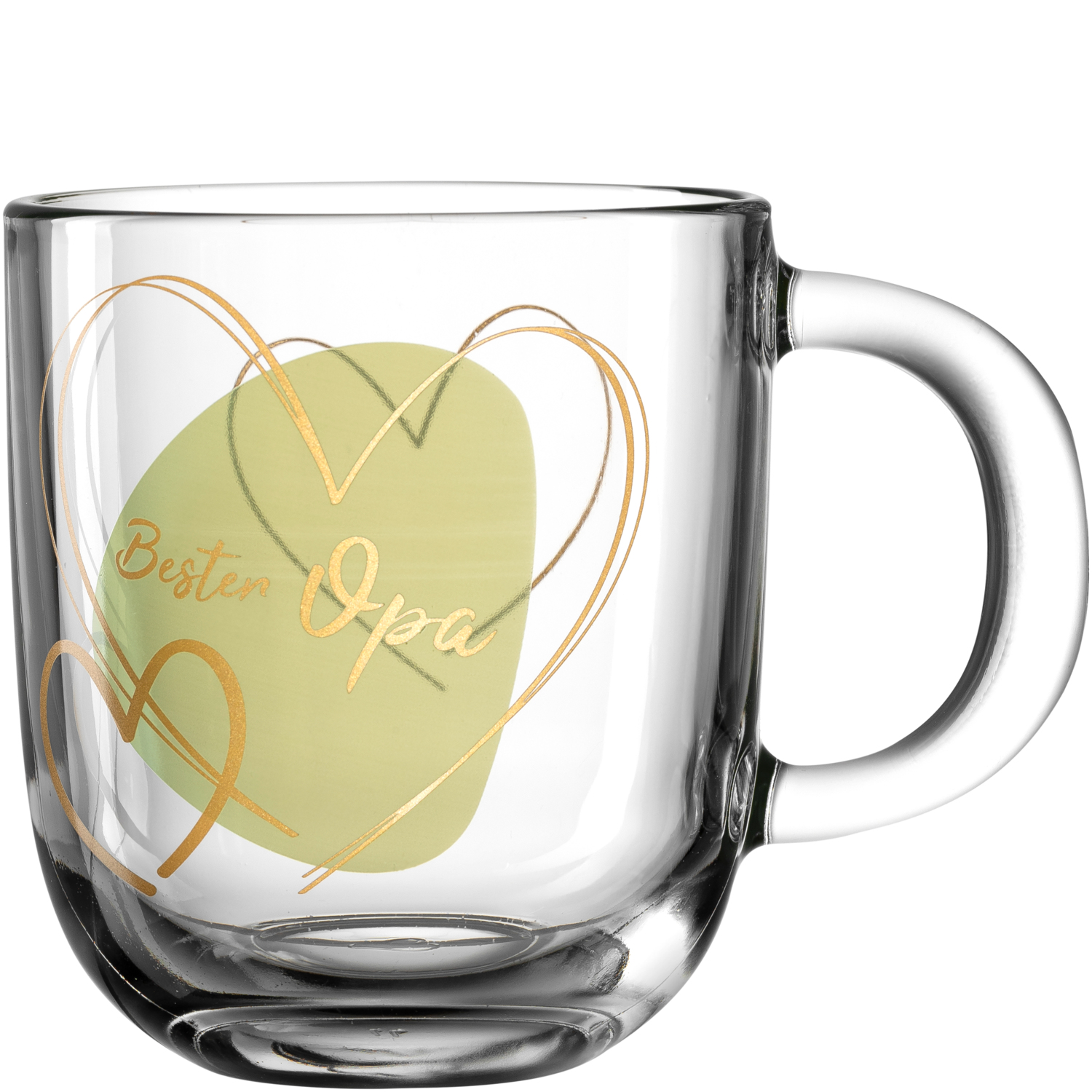 Leonardo Tasse Emozione 400ml in Farbe grün