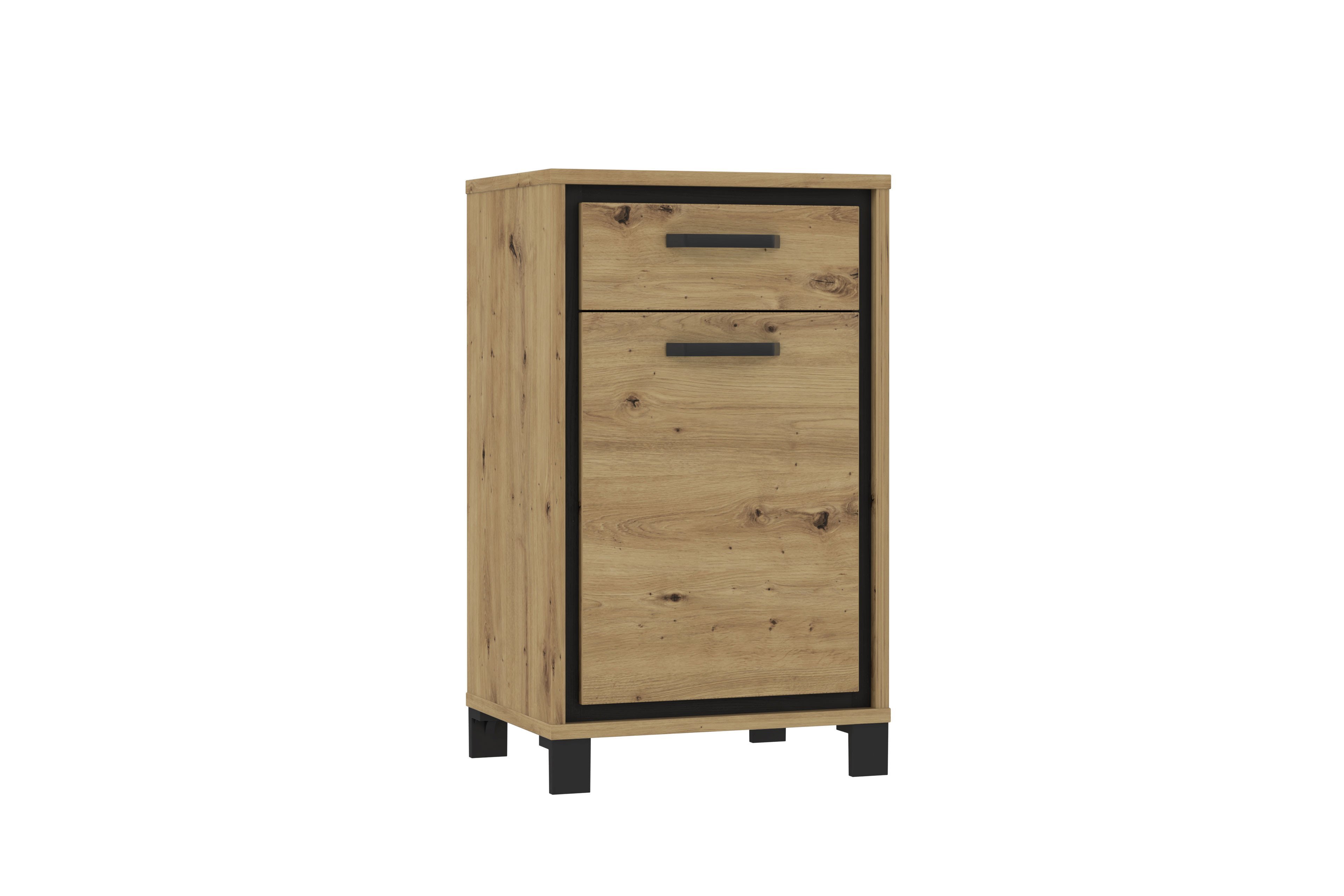 Forte Schuhschrank Trondheim in Artisan Eiche Nachbildung