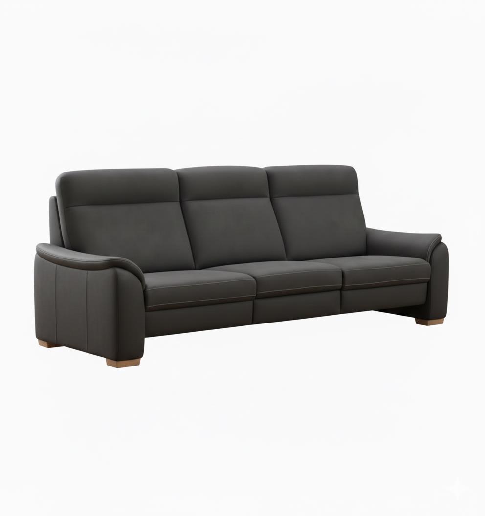 2-Sitzer Trapezsofa PP-PF20072 in Stoff Mammut anthrazit