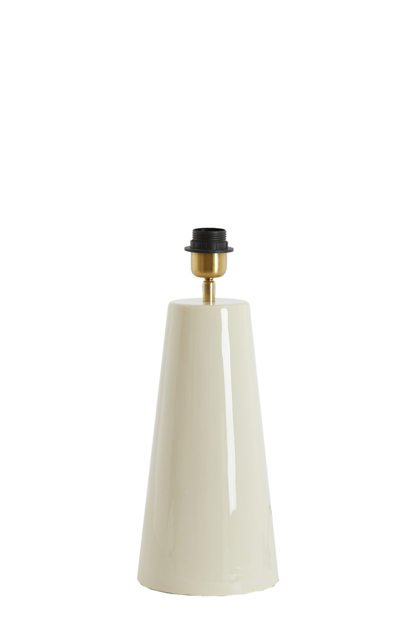 Light & Living Lampensockel YELOS in Farbe creme, Lampe