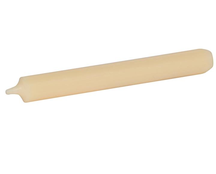 Gebr. Steinhart Discokerze in Farbe Creme