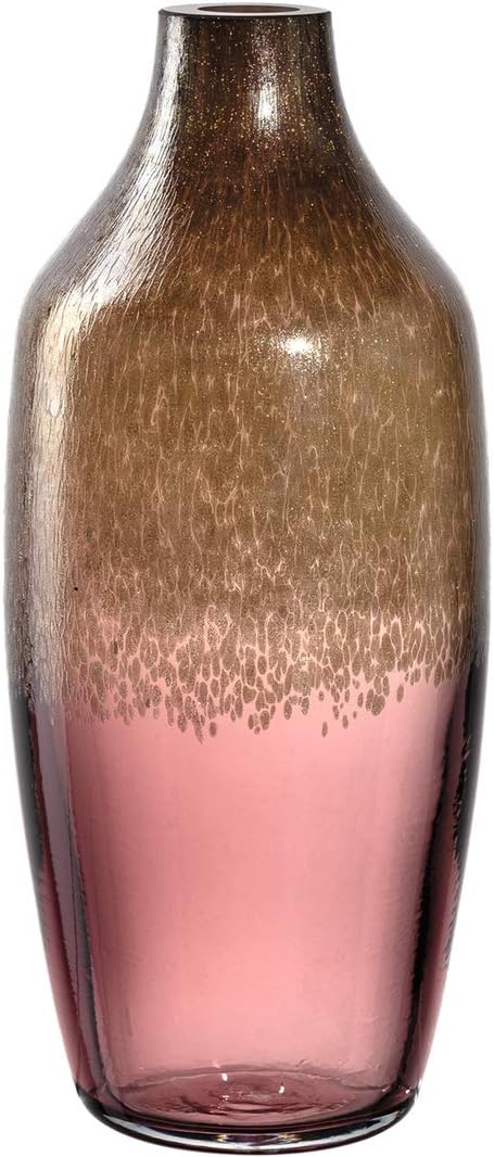 Leonardo Vase Poesia ca. 30cm in burgunder/gold