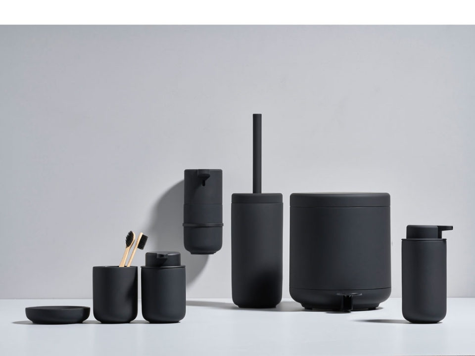 Zone Denmark Toilettenbürste 10 cm in Farbe black