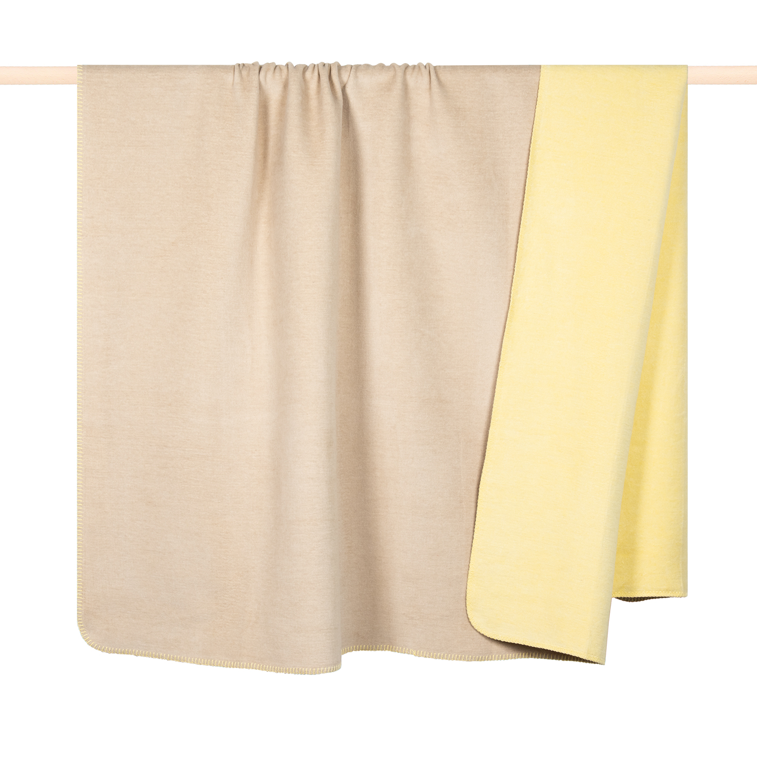 Pad Home Design Decke 150 x 200 cm HOBART ca. 150x200 cm in sand-yellow