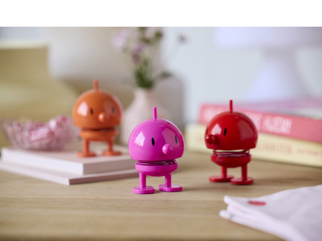 F&H Hoptimist  BUMBLE M ca. B8,5 H9,5 T7,4 cm in pink