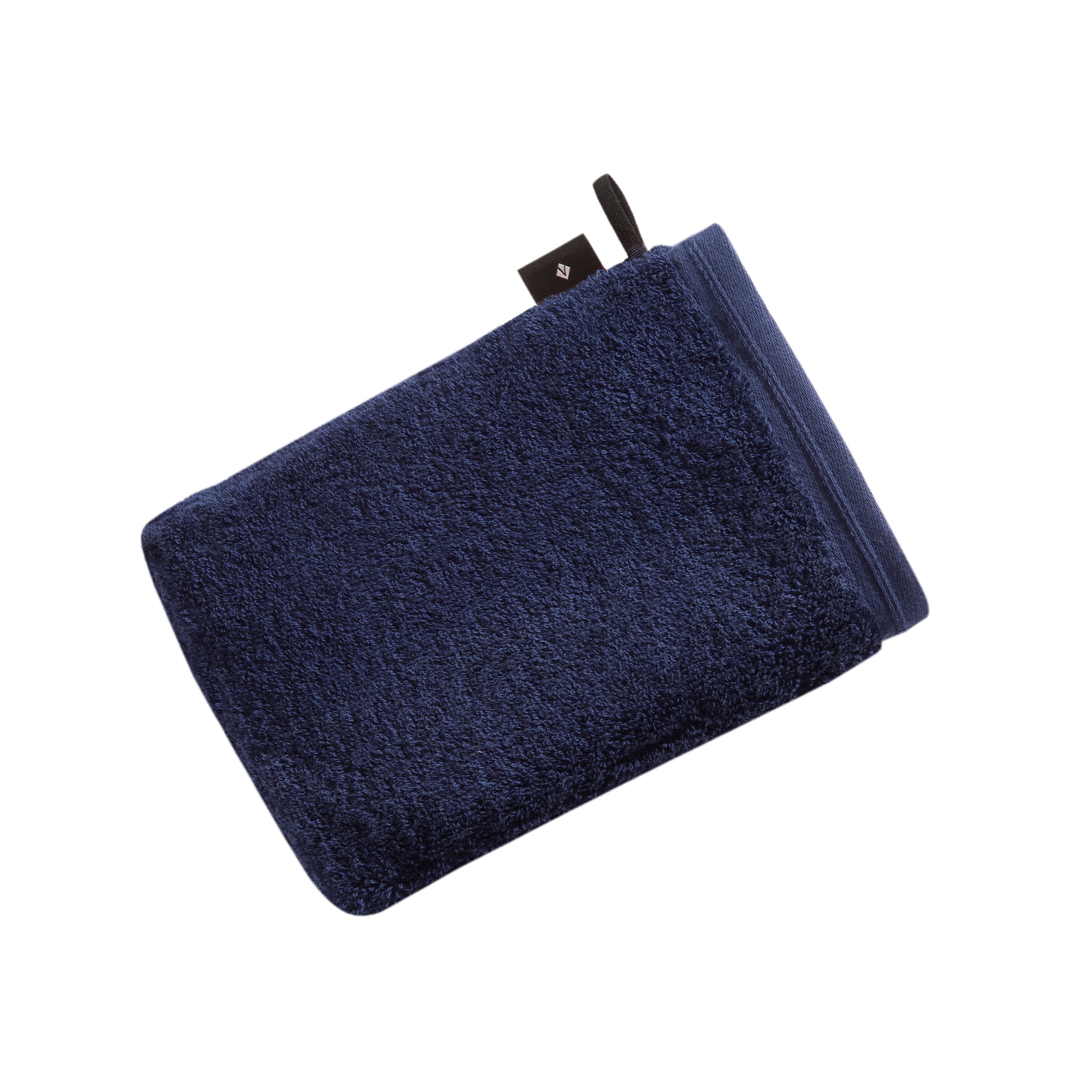 Vossen Waschhandschuh Vegan Life ca. 16x22cm in Farbe marine blau