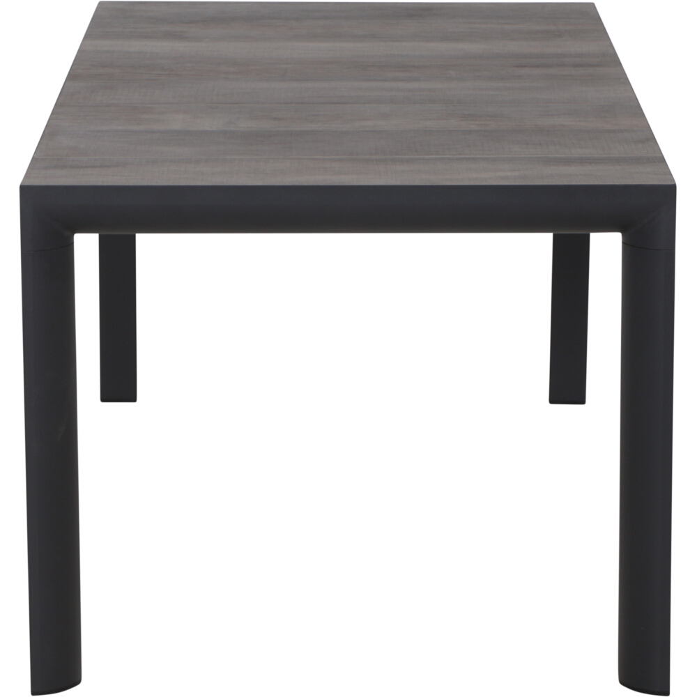 Tisch SILVA ca. 90x160cm in washed grey/anthrazit