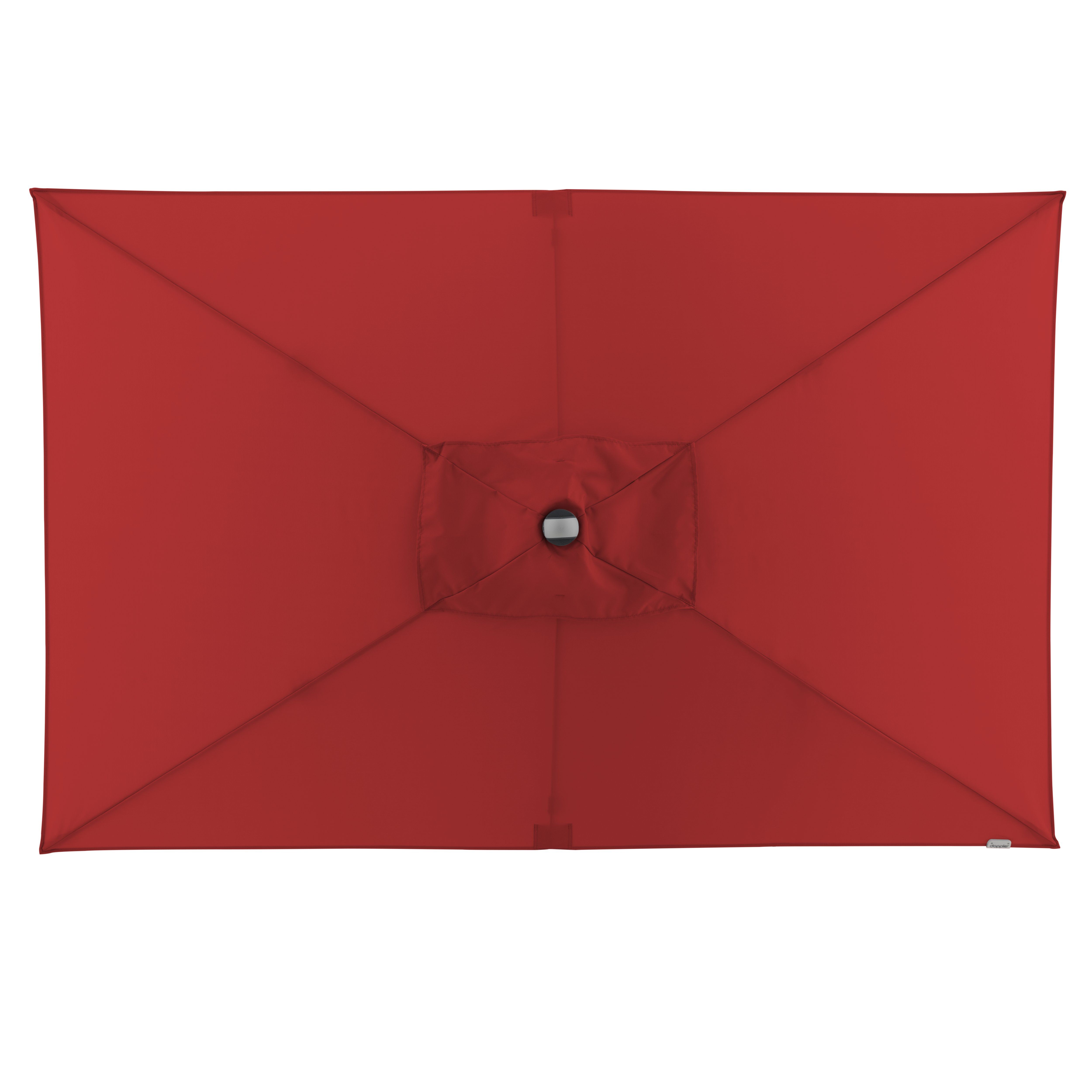 Doppler Pendelschirm EXPERT ca. 220x140cm in Farbe bordeaux