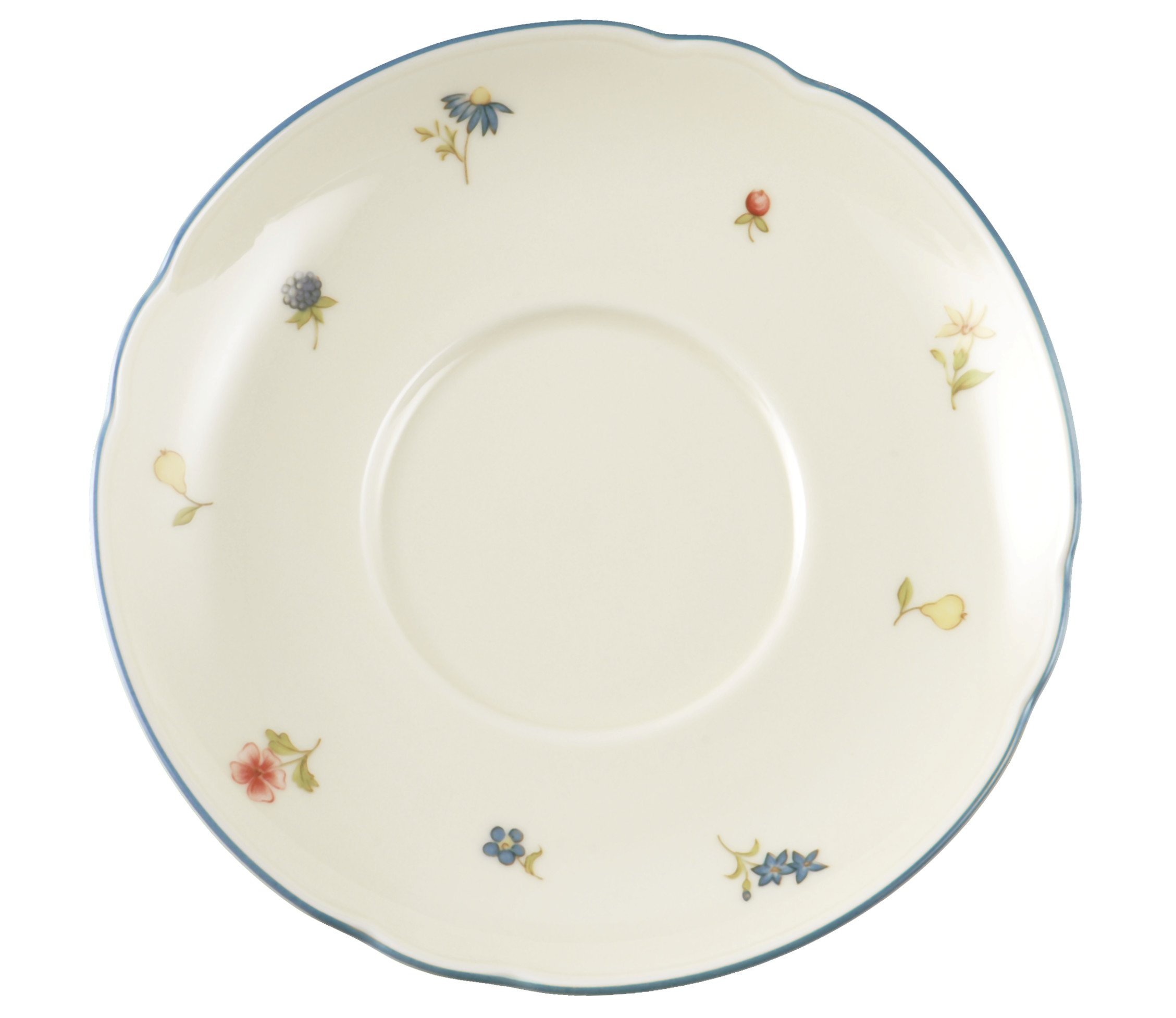 Seltmann Weiden Suppenuntertasse 16 cm Marieluise 30308 Streublume